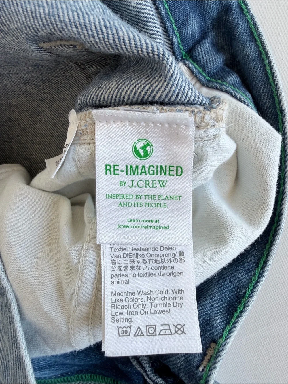 J.Crew Slouchy Boyfriend Jeans Light Wash 100% Cotton Relaxed Fit Size 27